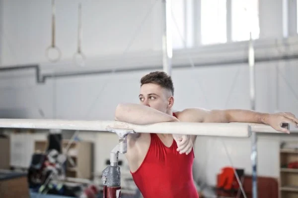 gymnast parallel bars